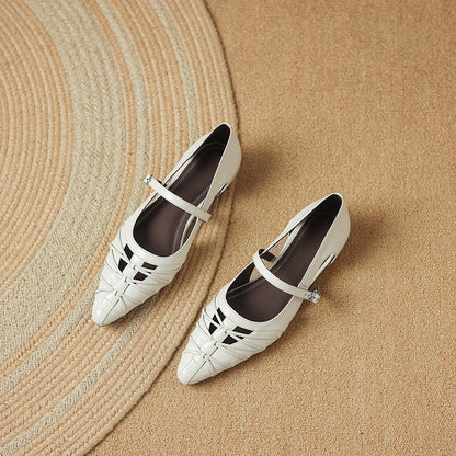 Bexley Leather Mary Jane Flats