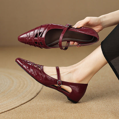 Bexley Leather Mary Jane Flats