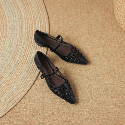 Bexley Leather Mary Jane Flats