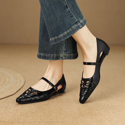Bexley Leather Mary Jane Flats