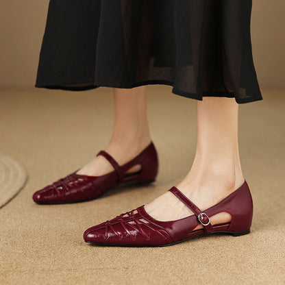 Bexley Leather Mary Jane Flats
