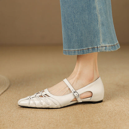Bexley Leather Mary Jane Flats