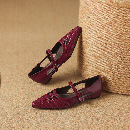 Bexley Leather Mary Jane Flats