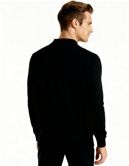 Halden Cashmere Knit Polo