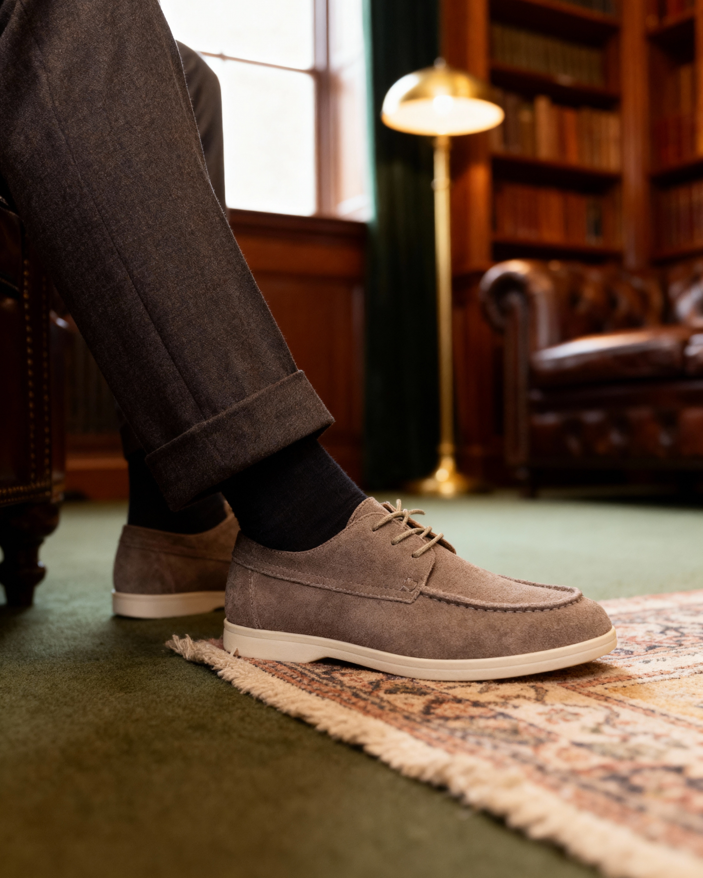 Nolan Suede Derby Shoes