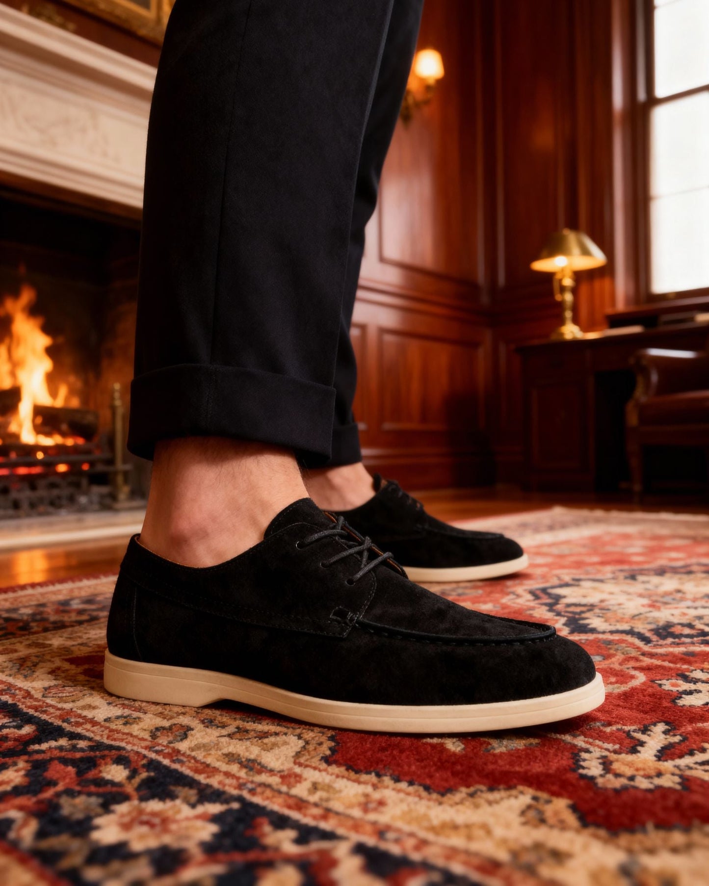Nolan Suede Derby Shoes