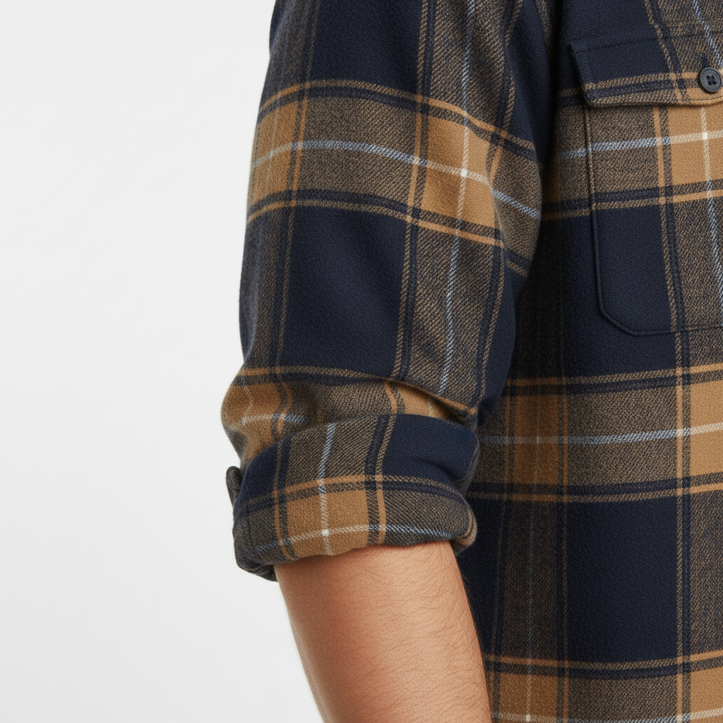 Camden Brushed Flannel Shirt