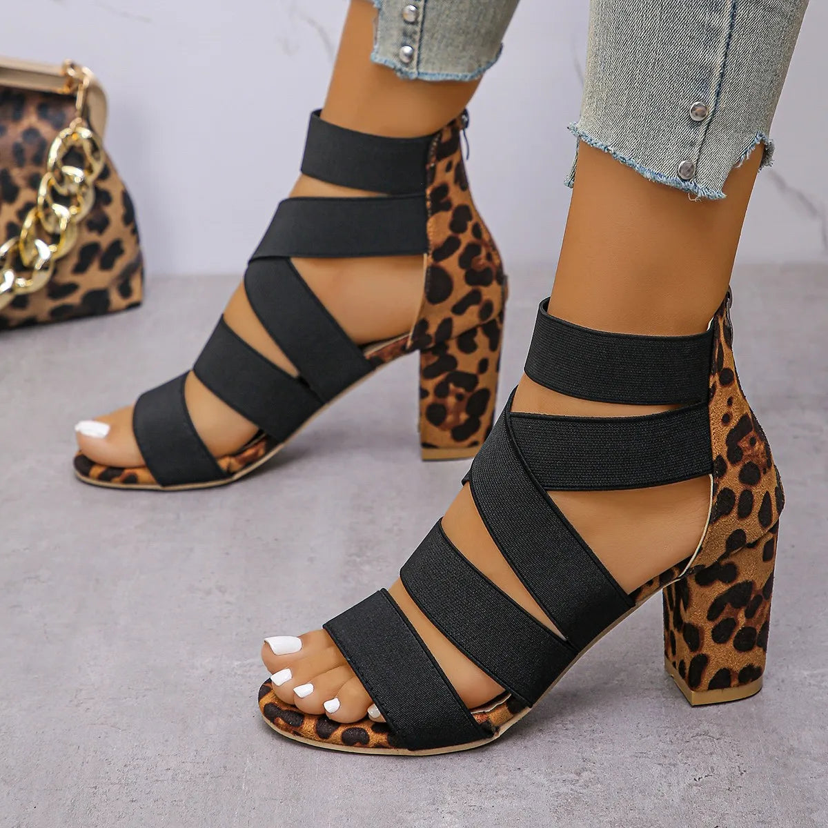 Maya Wrap Strap Heels
