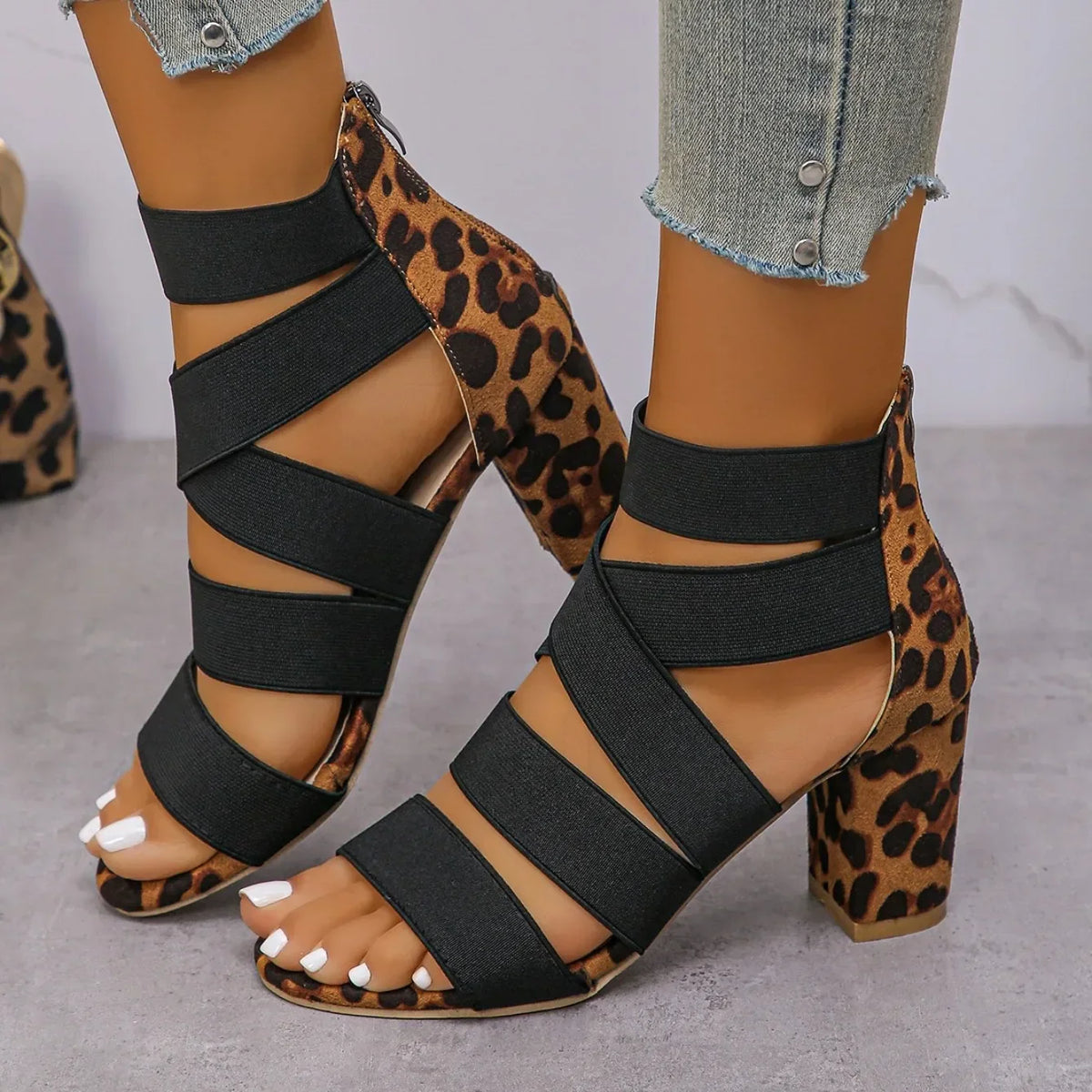 Maya Wrap Strap Heels