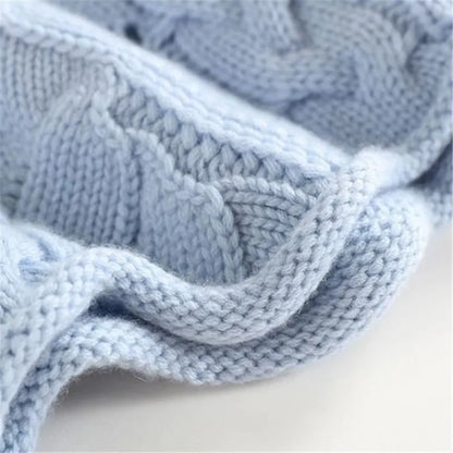 Nora Cable Knit Roll Neck Jumper