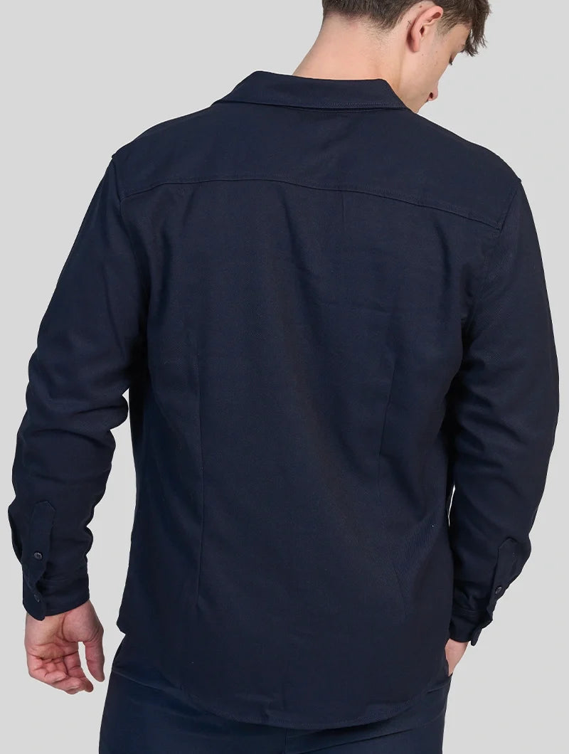 Simon | Overshirt Blu Navy