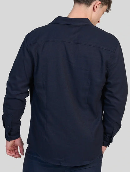 Simon | Overshirt Blu Navy