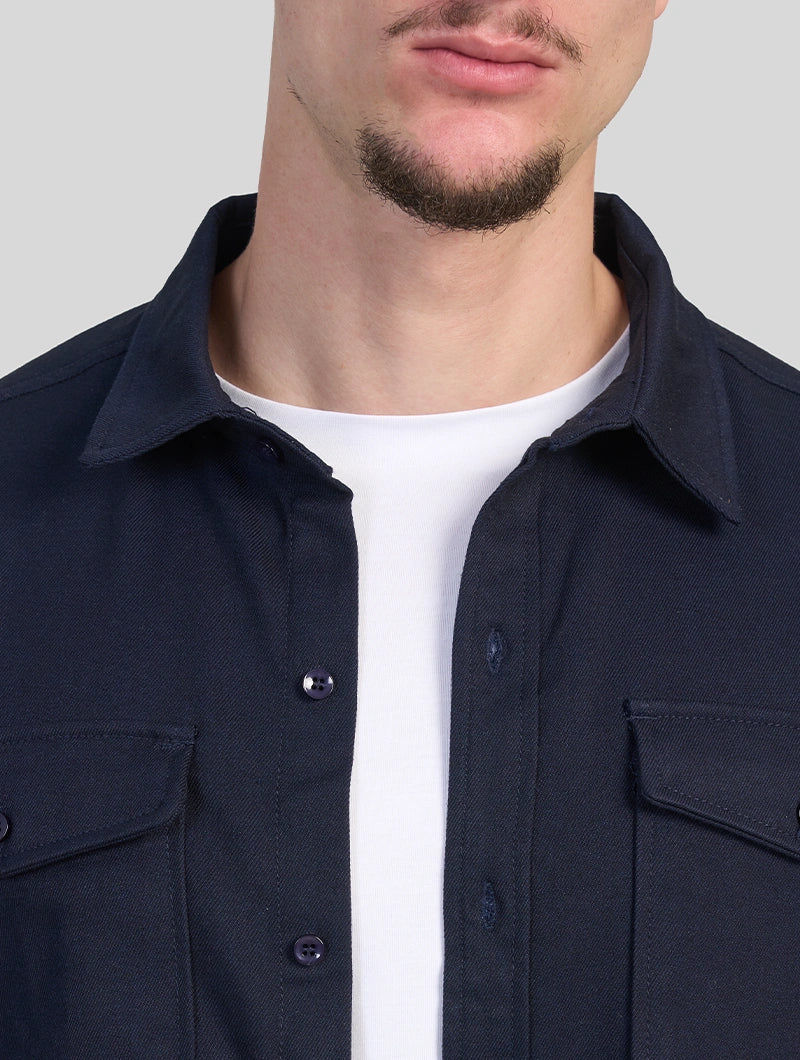 Simon | Overshirt Blu Navy