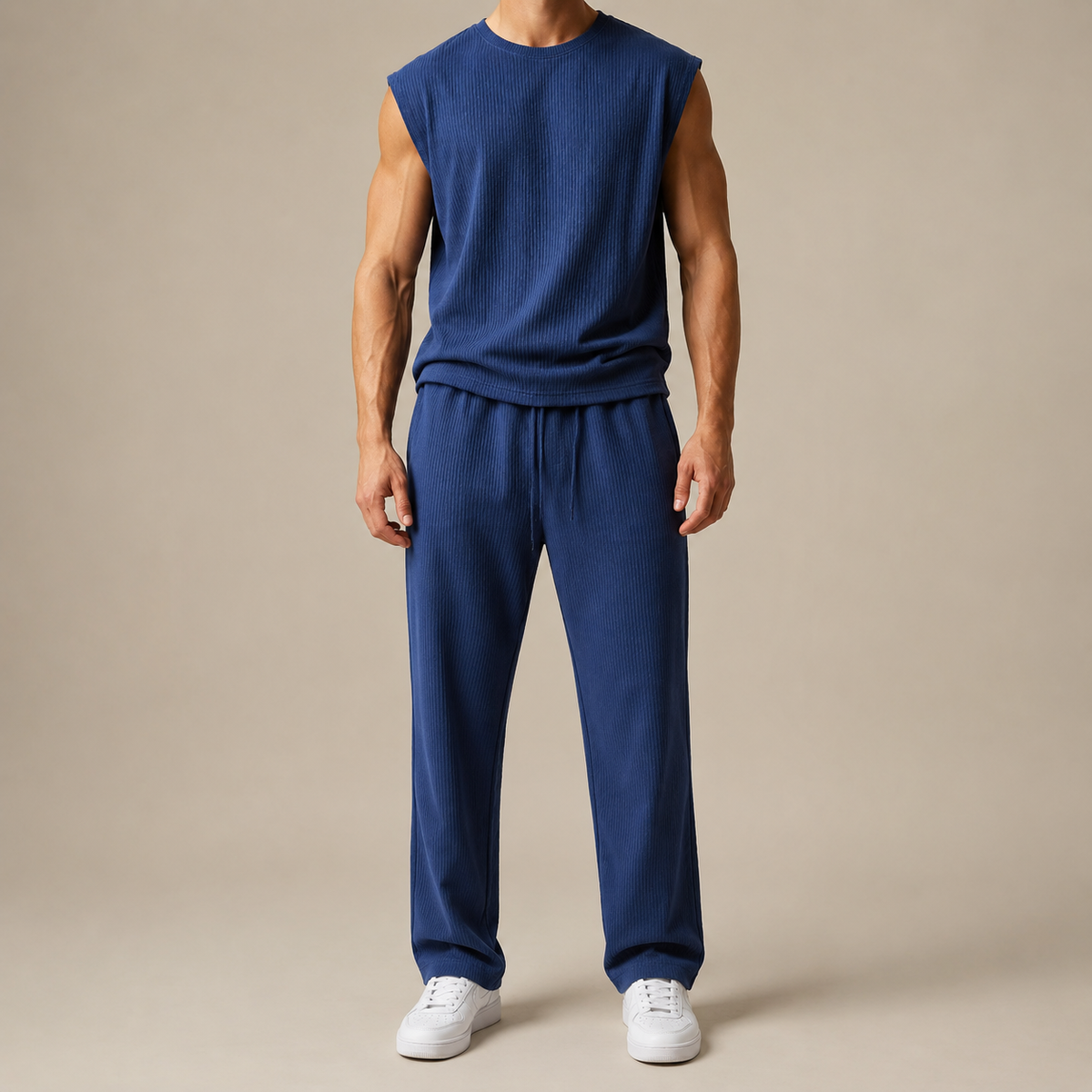 Bryce Knitted Vest And Trouser Set