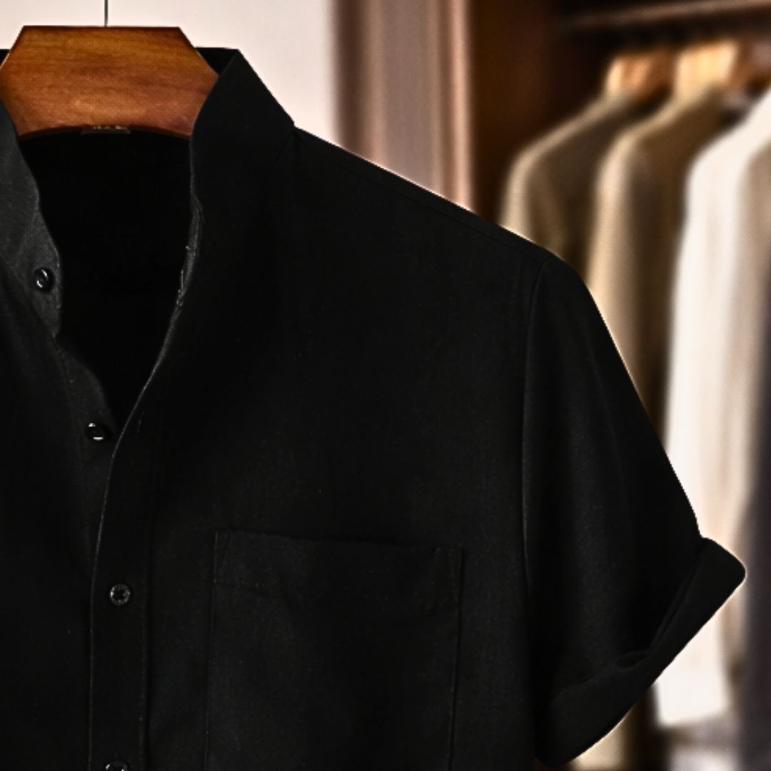 Tobias Short Sleeve Linen Shirt