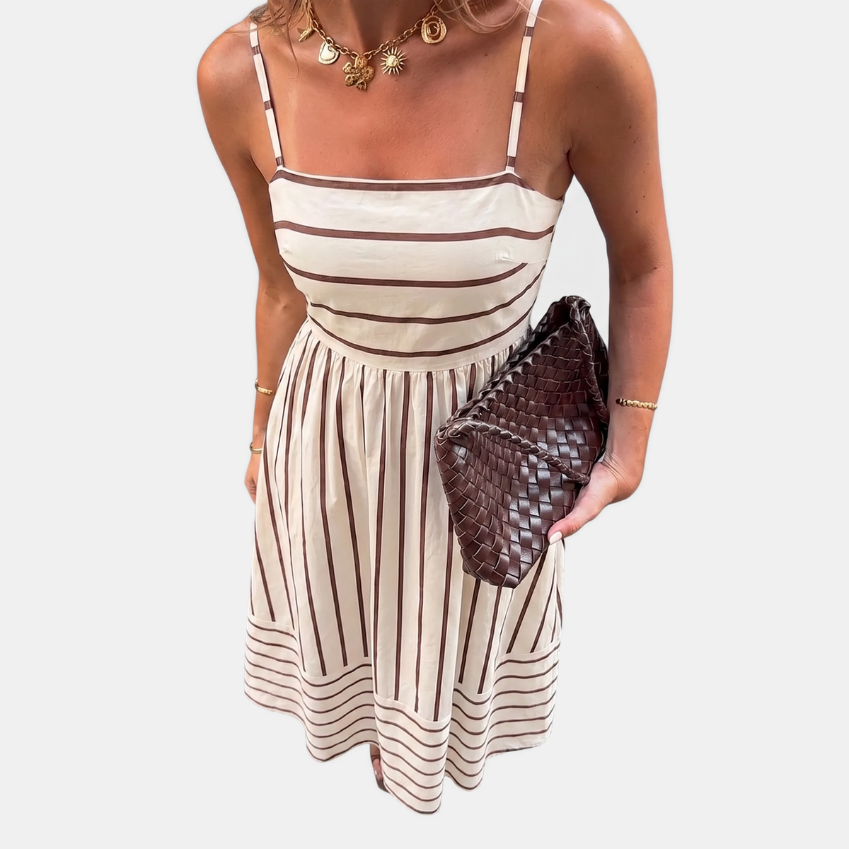 Edith Square Neck Maxi Dress