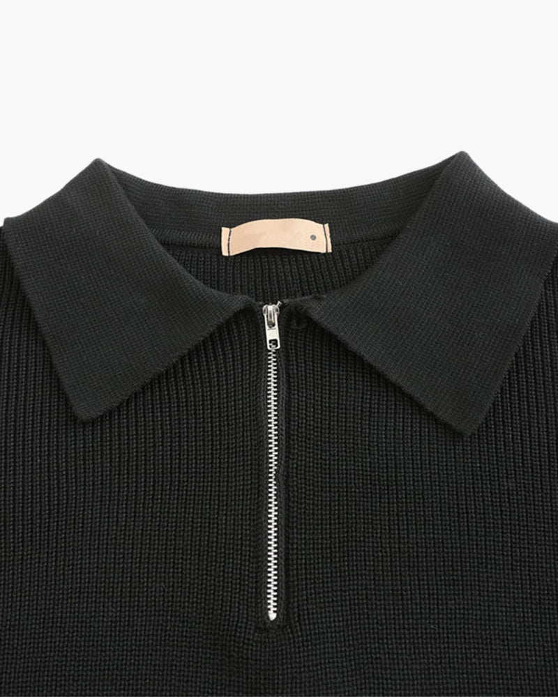 Emery Half Zip Knit Sweater