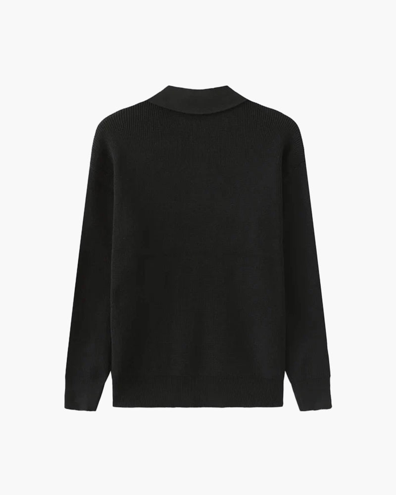 Emery Half Zip Knit Sweater