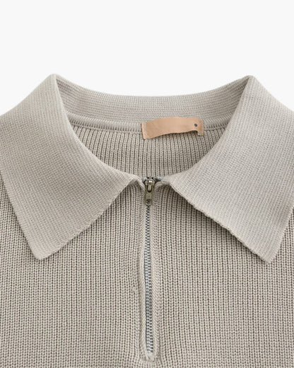 Emery Half Zip Knit Sweater