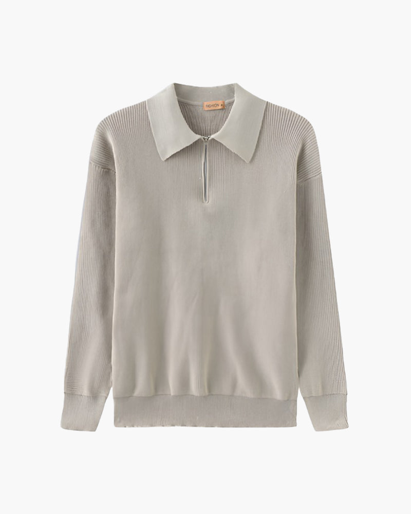 Emery Half Zip Knit Sweater