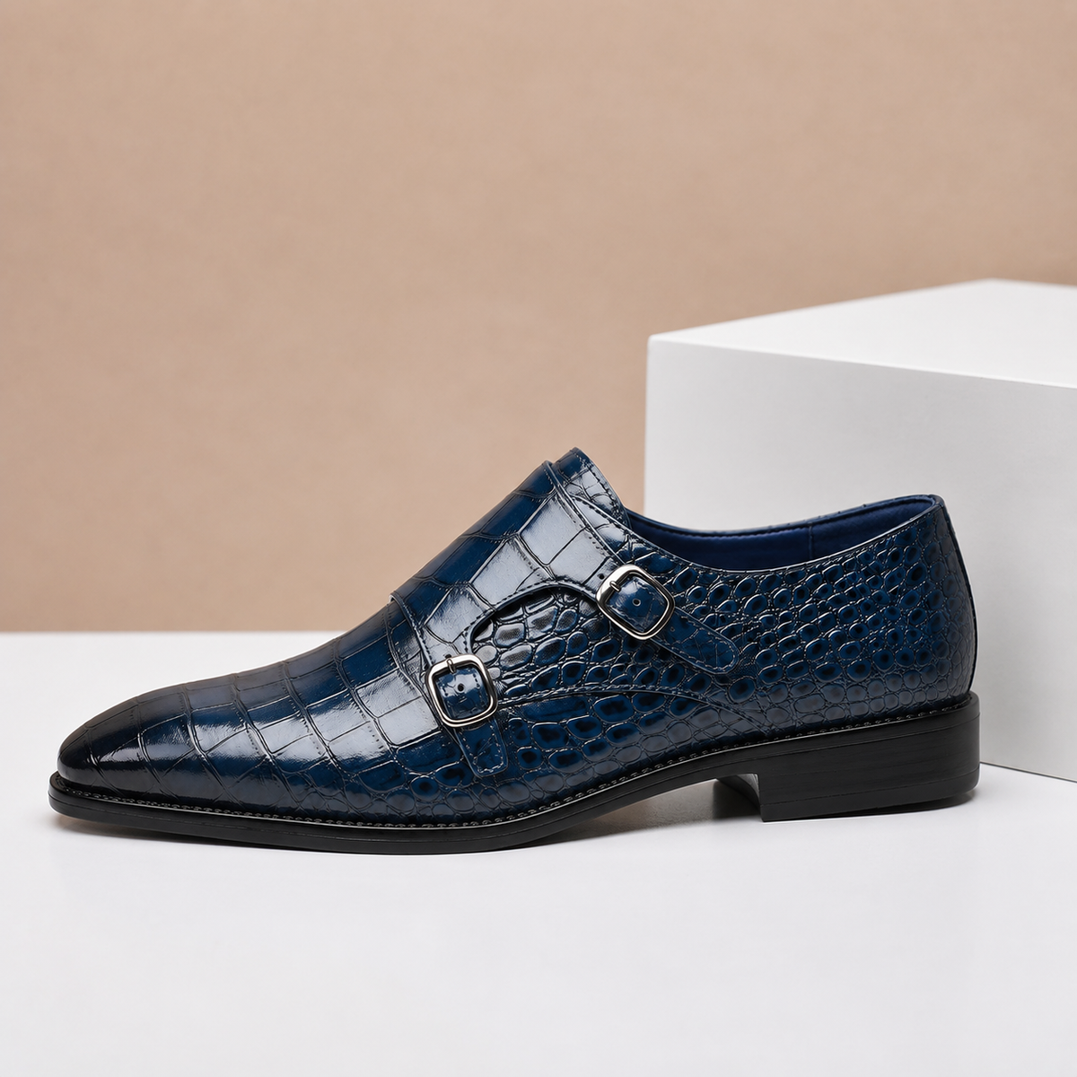 Ashton Monk Strap Shoes