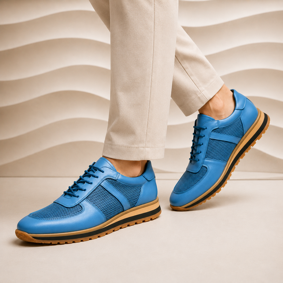 Griffin Cowhide Leather Trainer