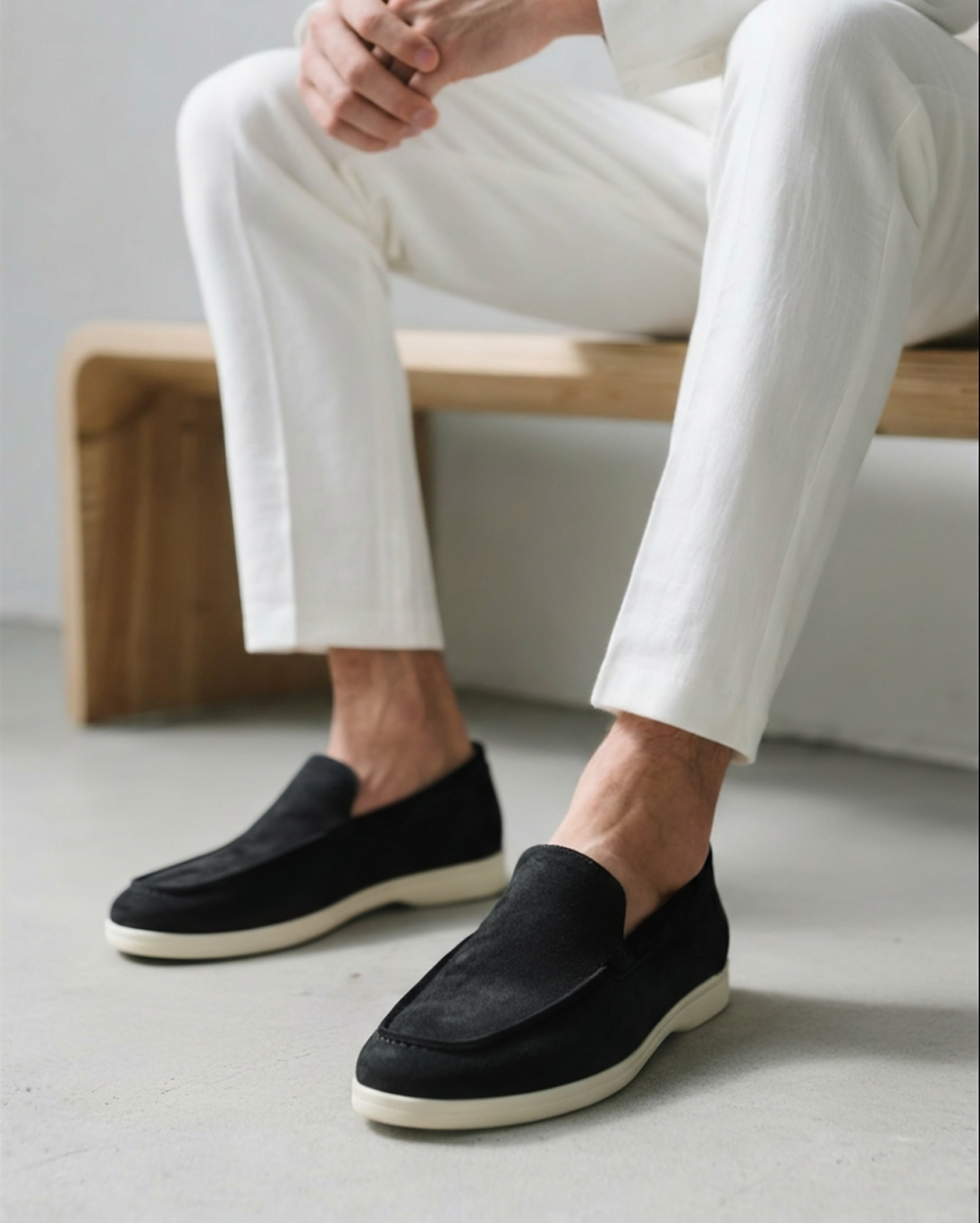 Sutton Suede Driving Loafers