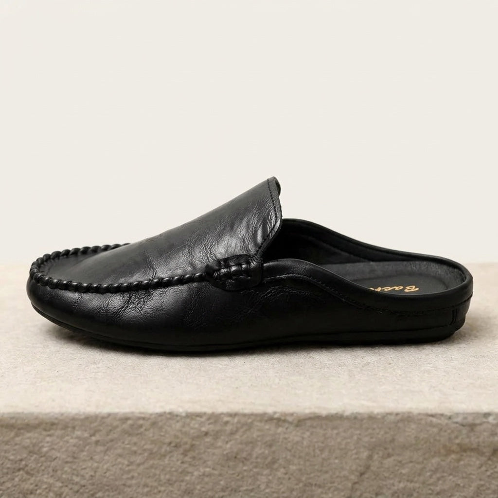 Cetara Leather Mules