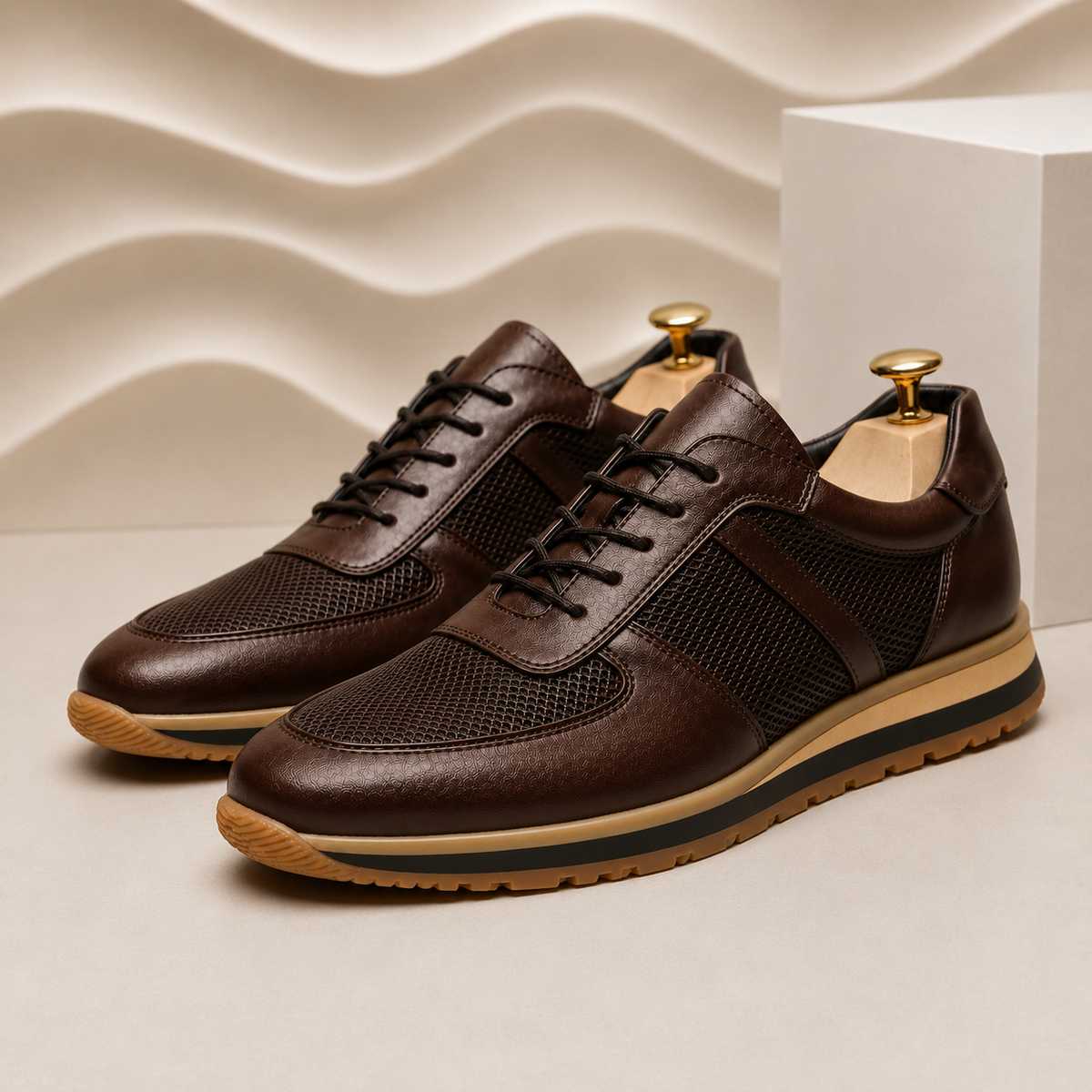 Griffin Cowhide Leather Trainer