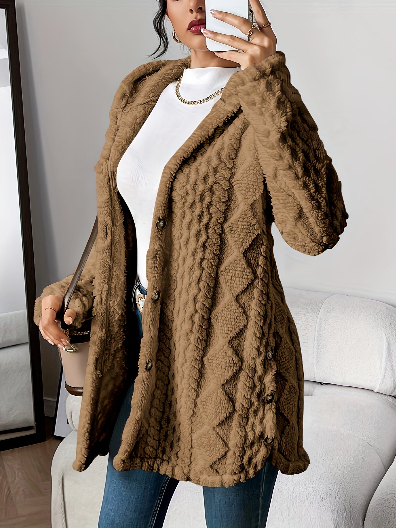 Winslow Hooded Knit Cardigan