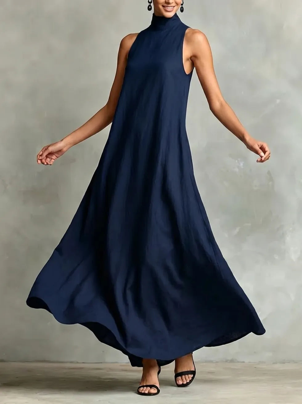 Sutton Roll Neck Column Dress