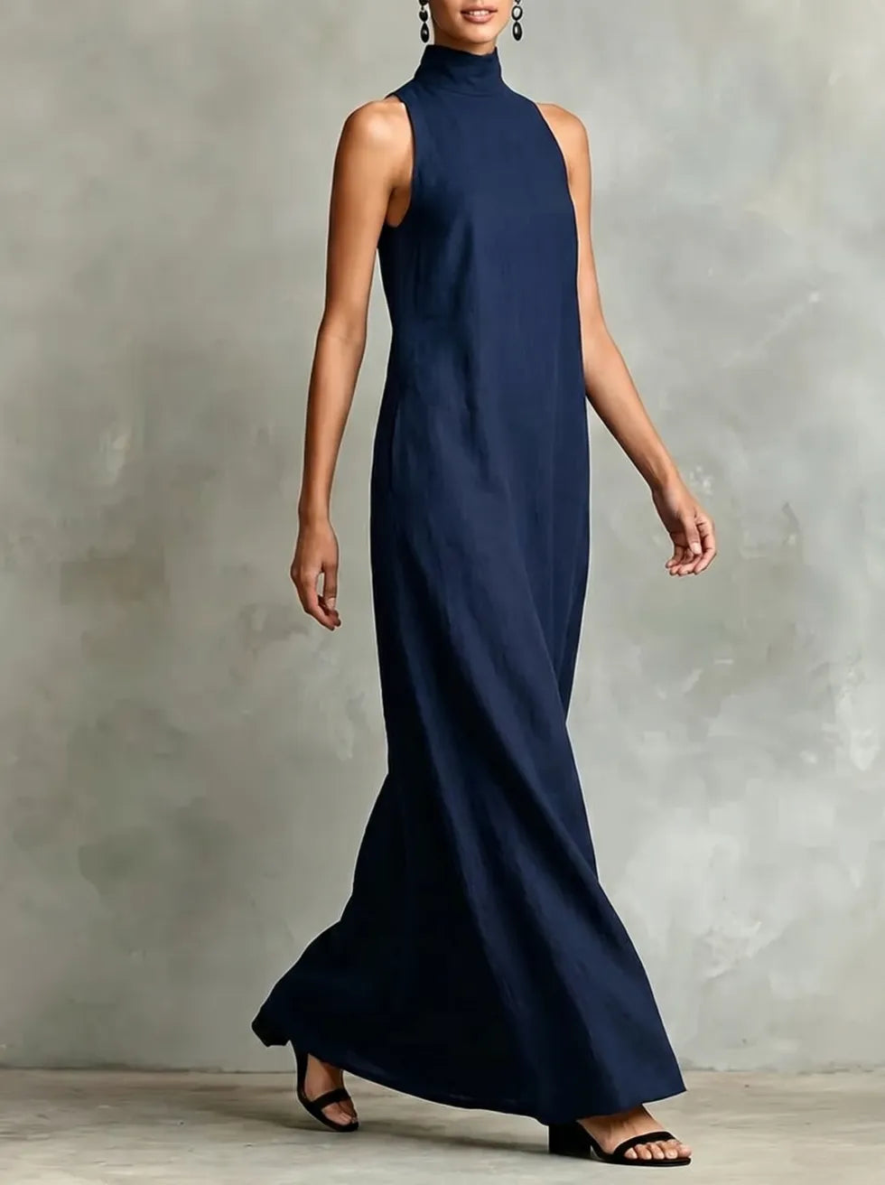 Sutton Roll Neck Column Dress