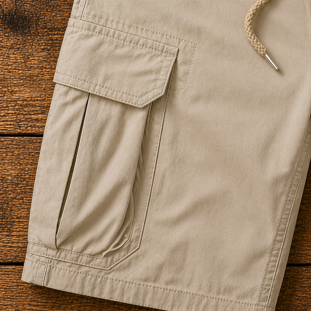 Reeve Slim Fit Cargo Shorts