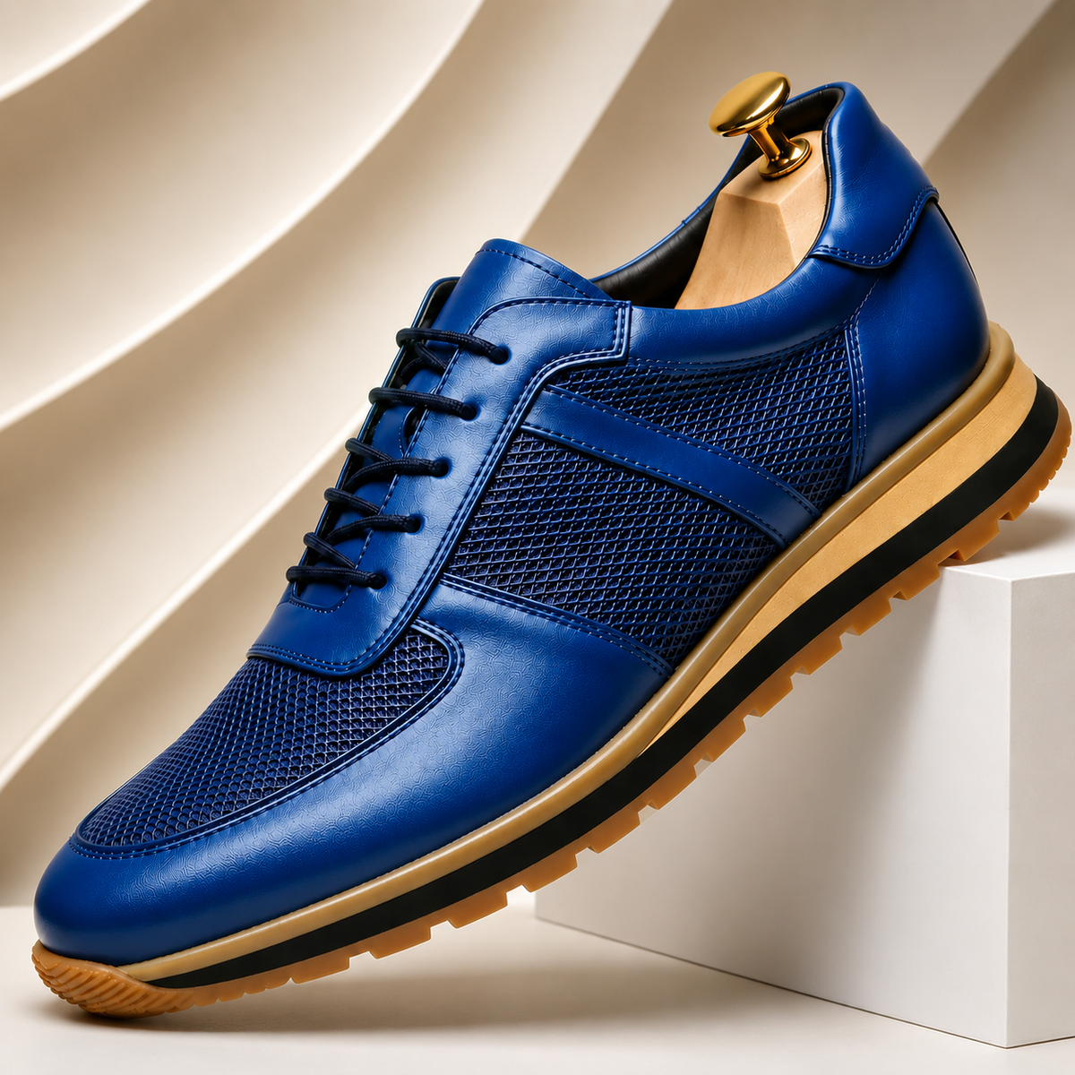 Griffin Cowhide Leather Trainer