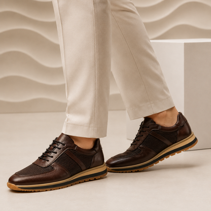 Griffin Cowhide Leather Trainer