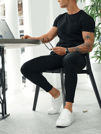 Noa | Black Stretch Pants