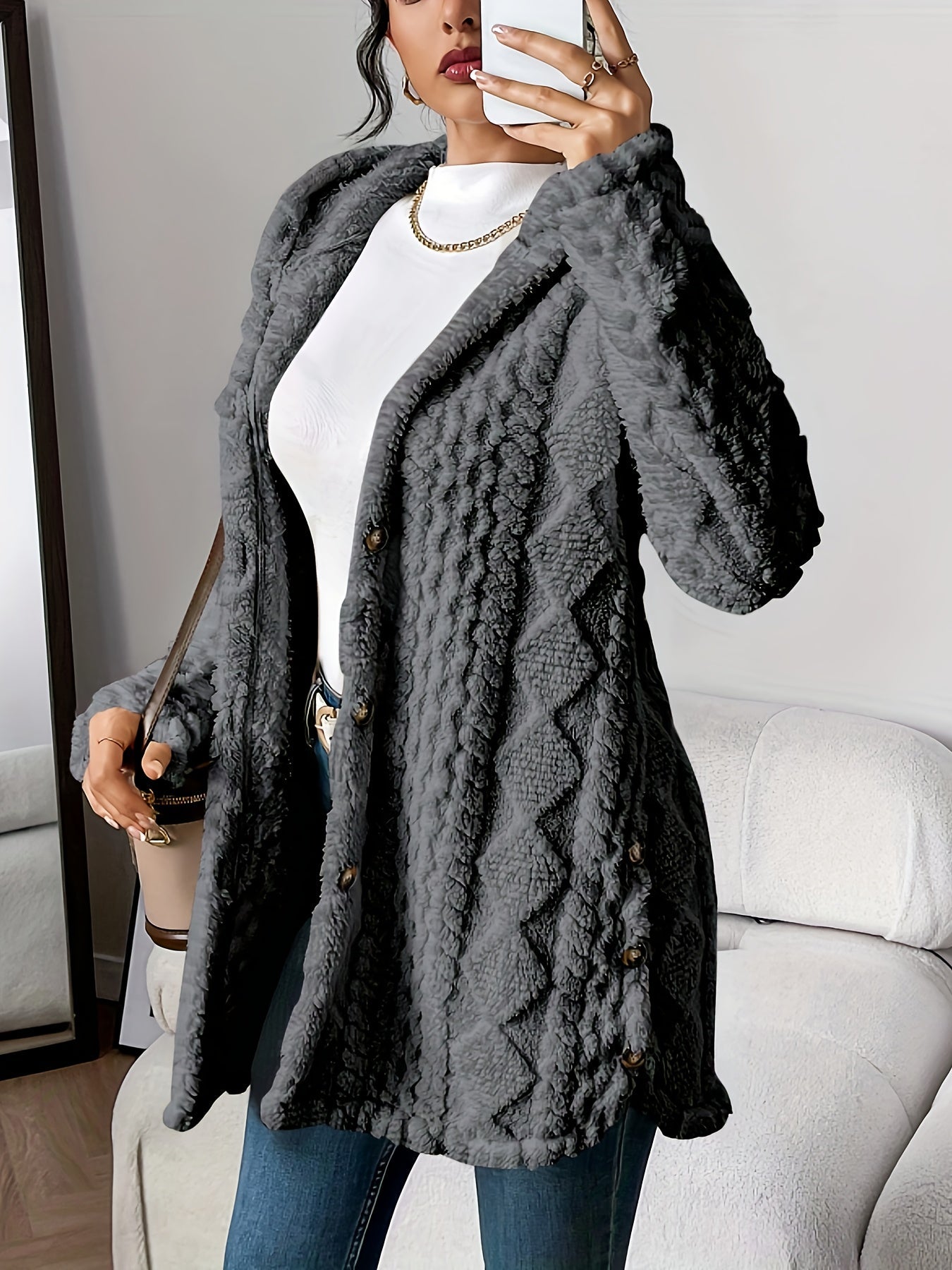 Winslow Hooded Knit Cardigan
