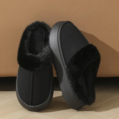 Quinn Plush Slip On Slippers