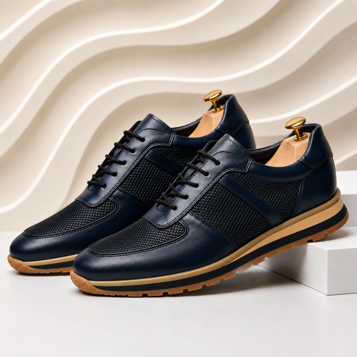 Griffin Cowhide Leather Trainer