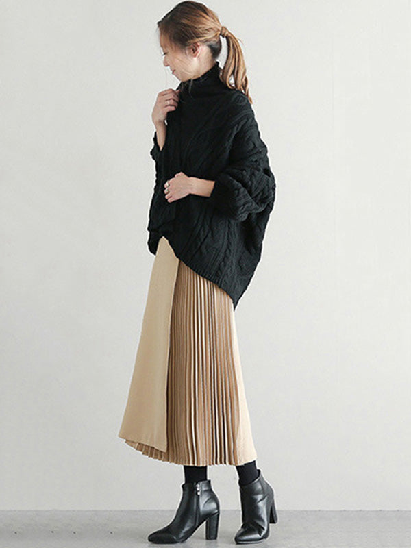 Ashby Pleated A Line Skirt