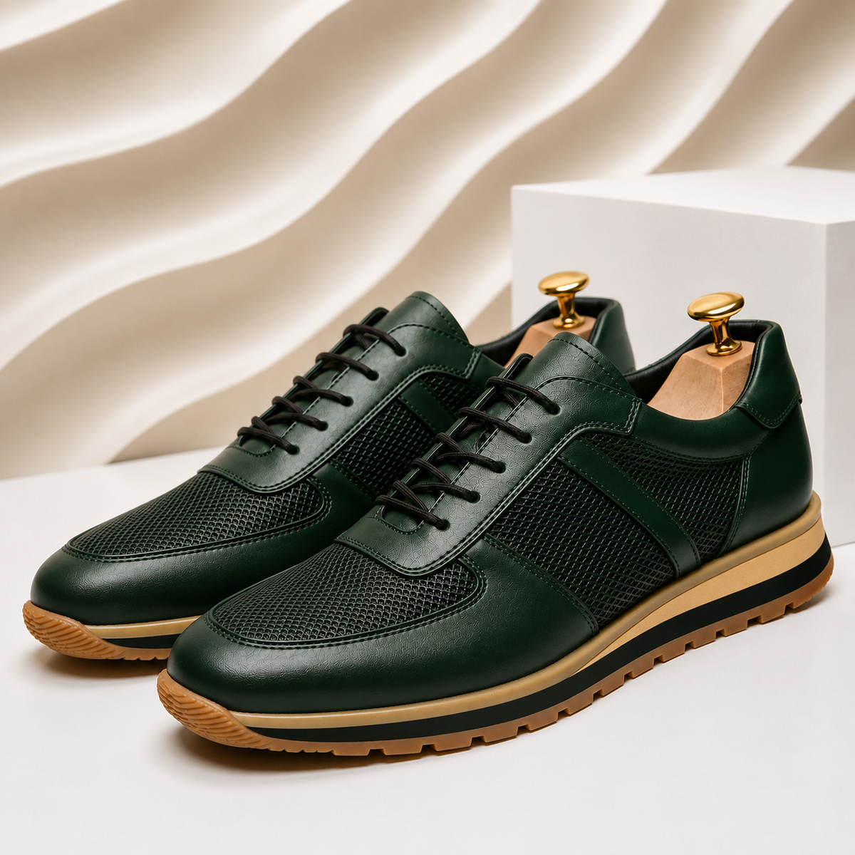 Griffin Cowhide Leather Trainer