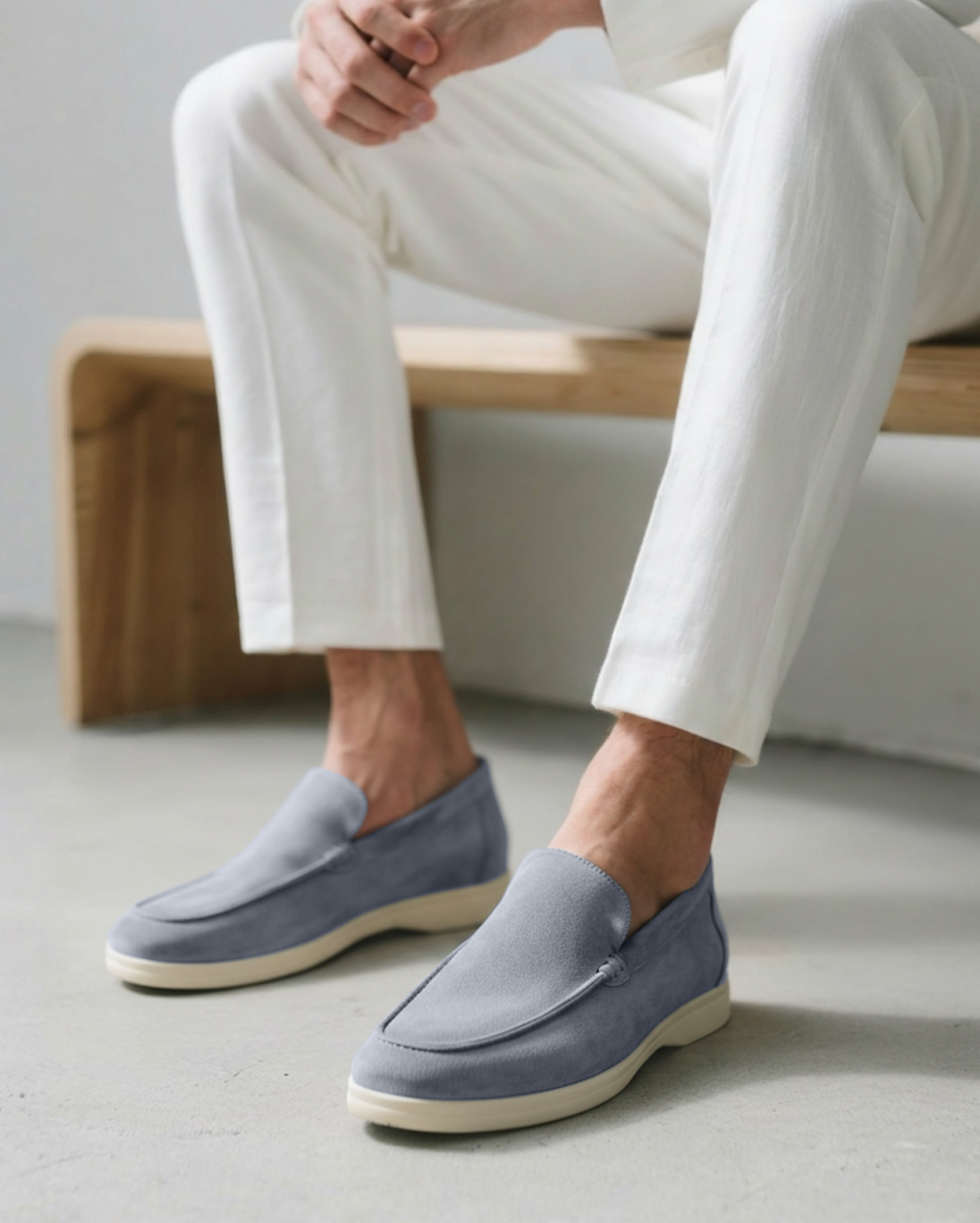 Sutton Suede Driving Loafers