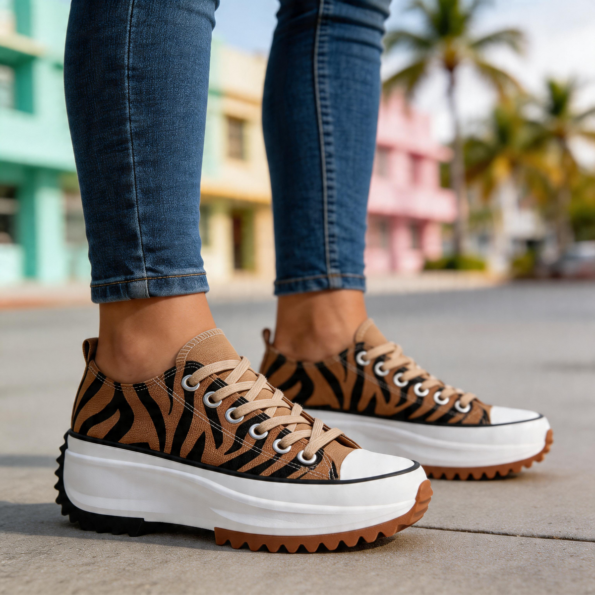 Clifton Chunky Platform Trainer
