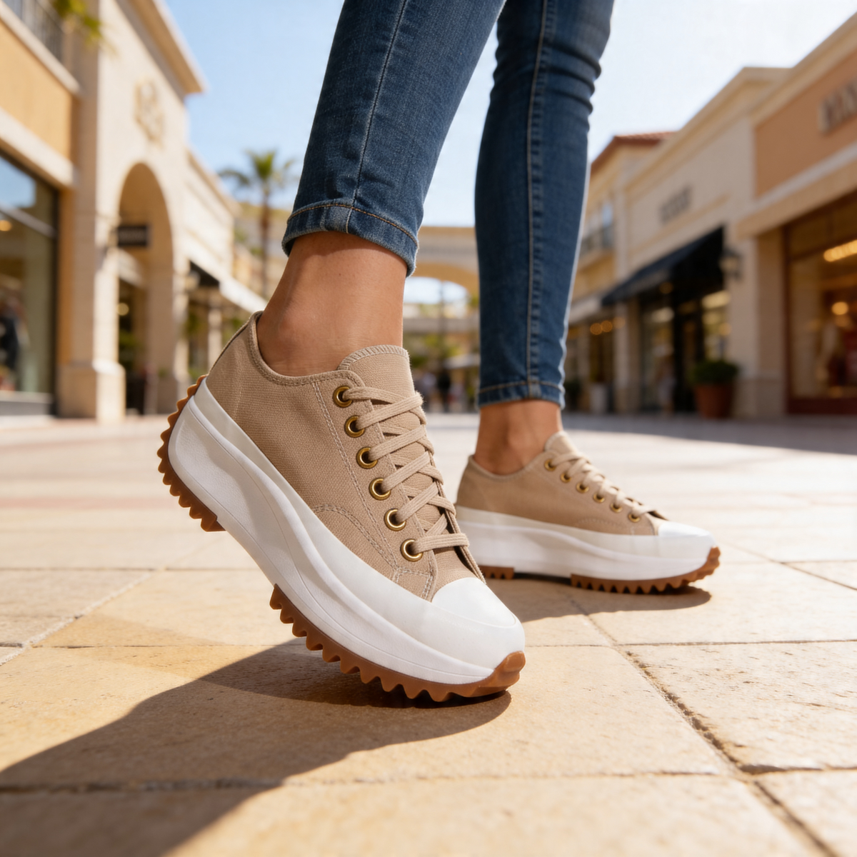 Clifton Chunky Platform Trainer