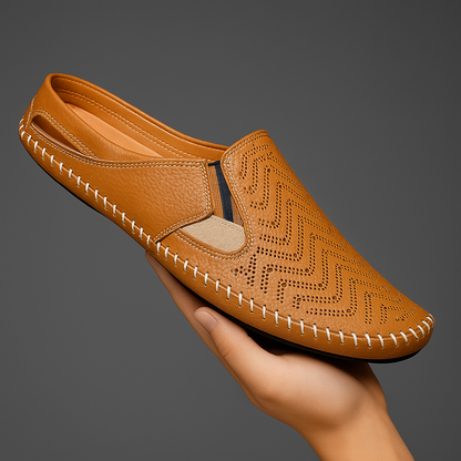 Dante Perforated Leather Loafers