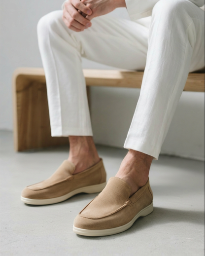 Sutton Suede Driving Loafers