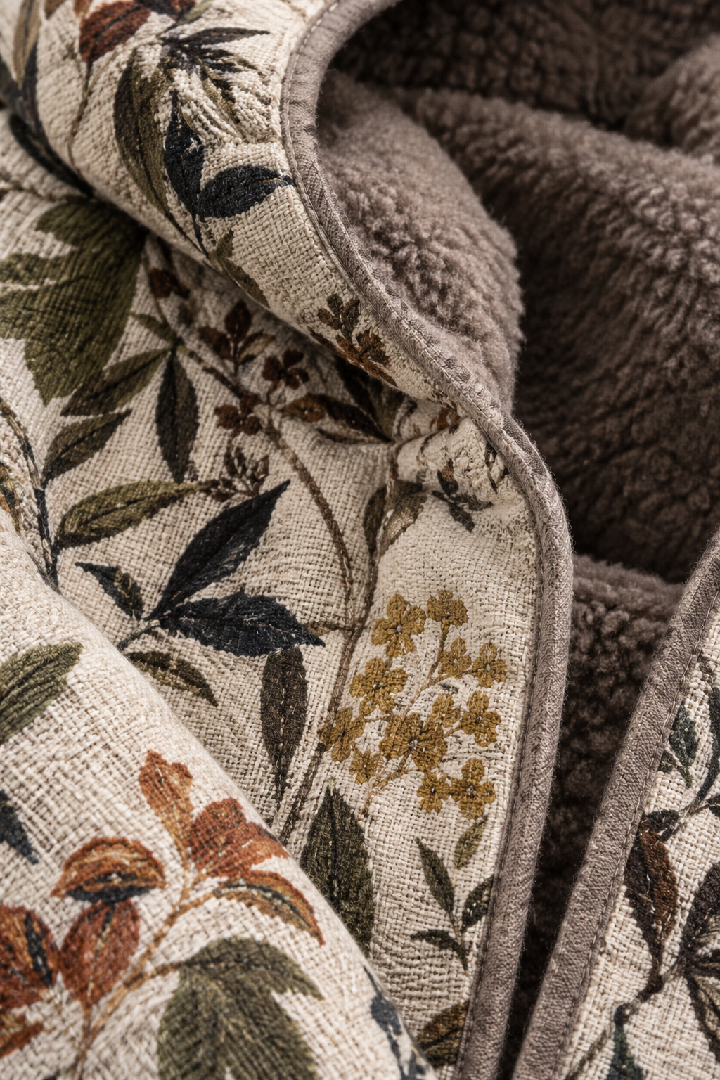 Meredith | floral fleece jacket