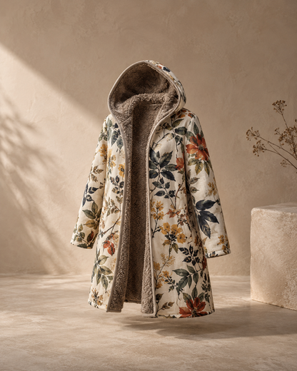 Meredith | floral fleece jacket
