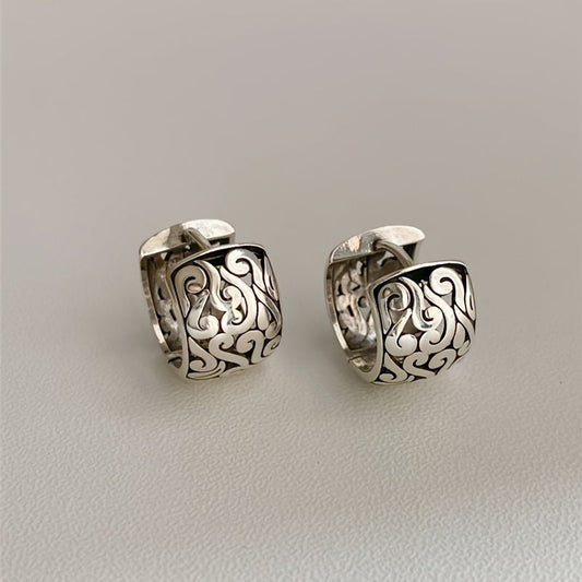 Relic Sterling Silver Earrings