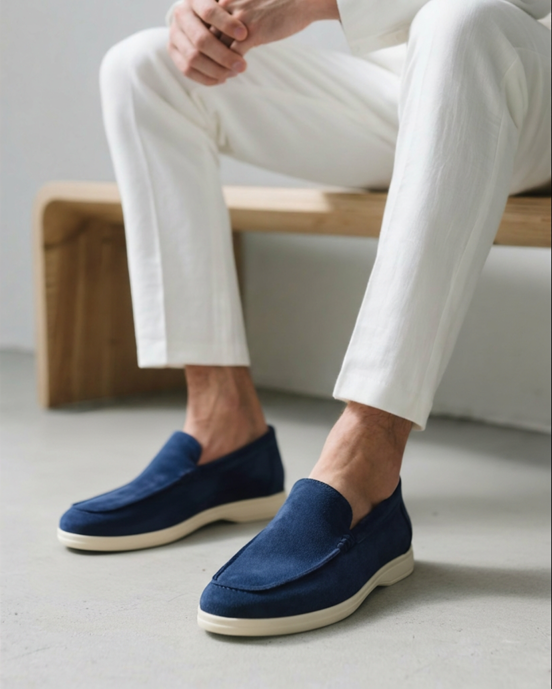 Sutton Suede Driving Loafers